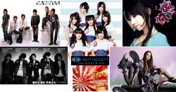 Oricon Chart Toppers August 2011